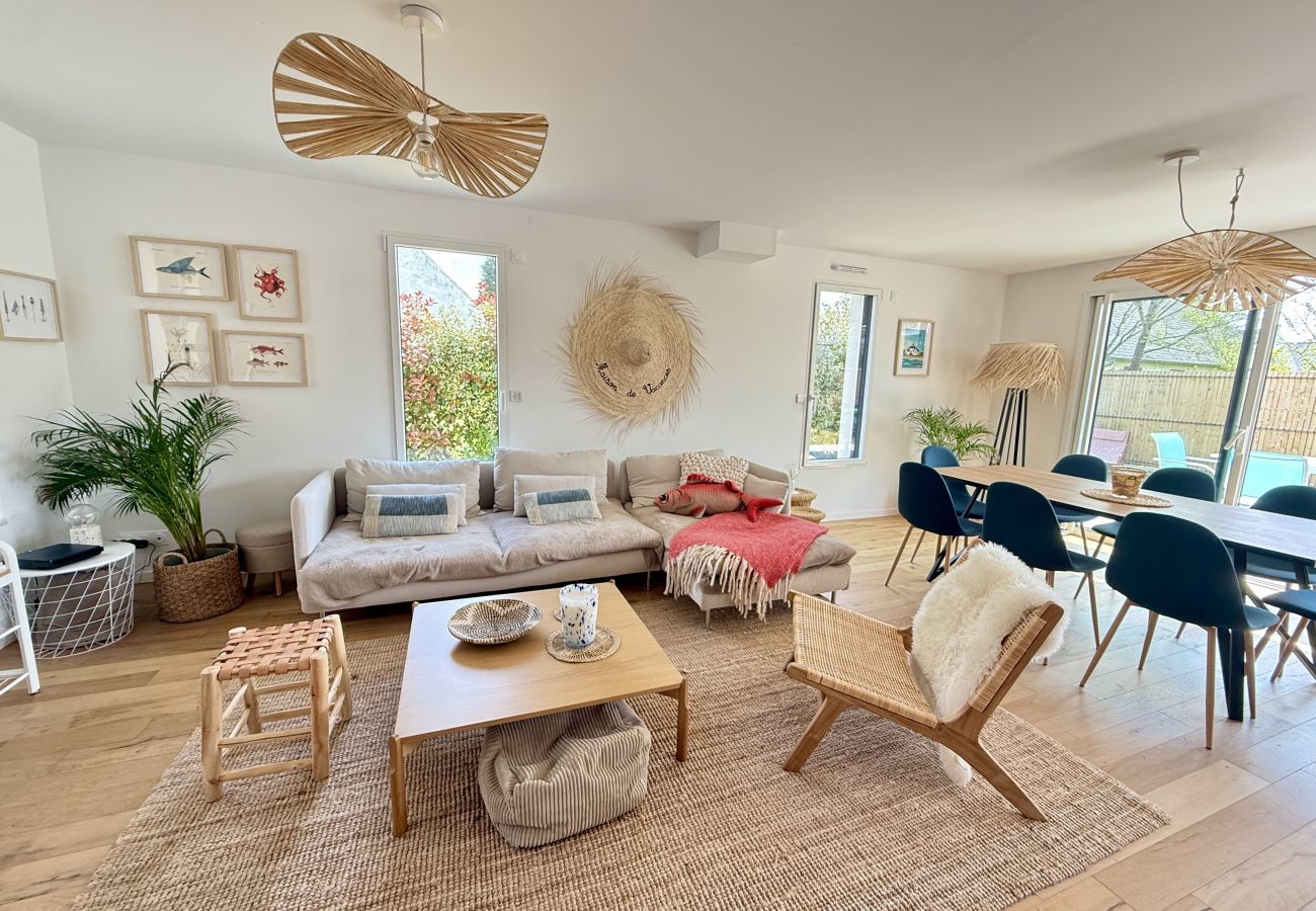 Casa en Le Tour-du-Parc - Casa nueva para 8 - 500m plage du Rouvran
