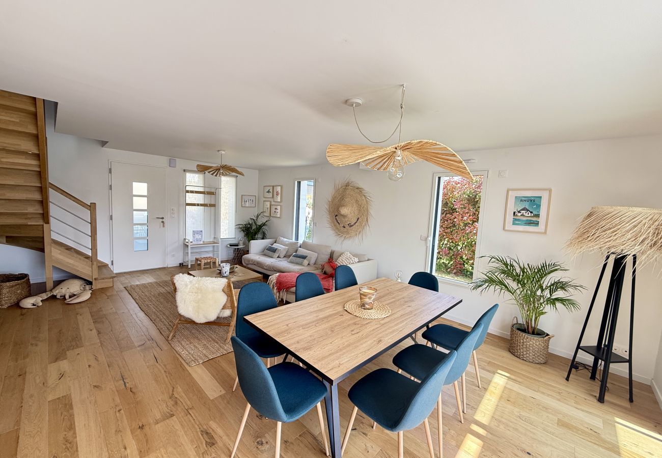 Casa en Le Tour-du-Parc - Casa nueva para 8 - 500m plage du Rouvran