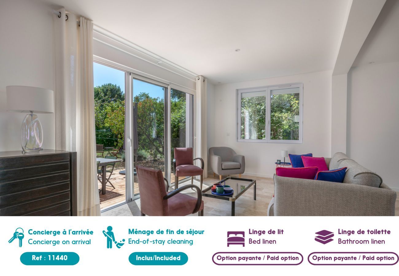 Casa en La Baule-Escoublac - Casa moderna con jardín para 8 en La Baule