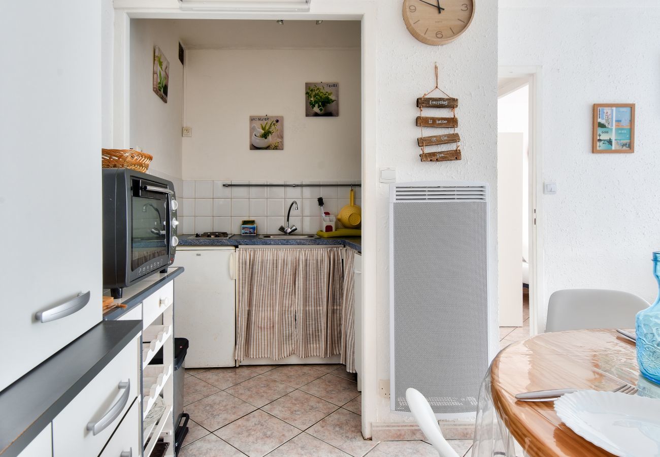 Apartamento en Saint-Hilaire-de-Riez - A 100 m de la playa de Mouettes, piso para 4
