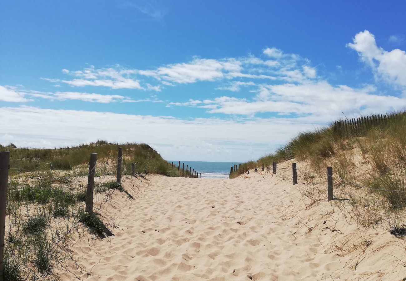 Apartamento en Saint-Hilaire-de-Riez - A 100 m de la playa de Mouettes, piso para 4