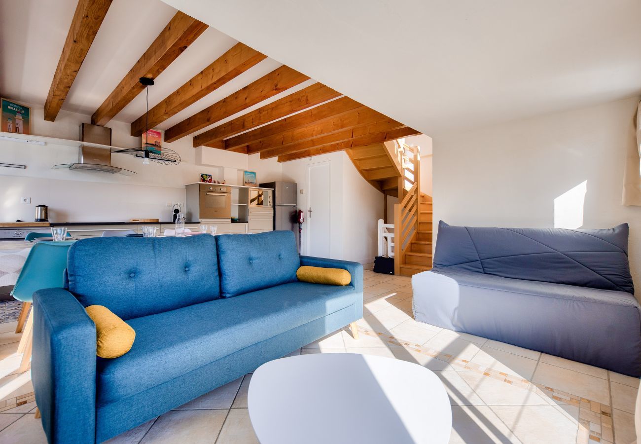 Casa en Saint-Pierre-Quiberon - Vista al mar - Casa para 7 con balcón