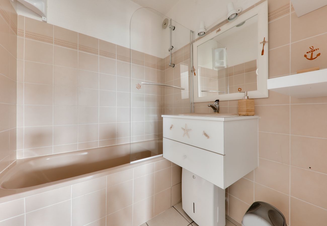 Apartamento en Arzon - Piso para 6 - 400m plage du Fogeo - Balcon