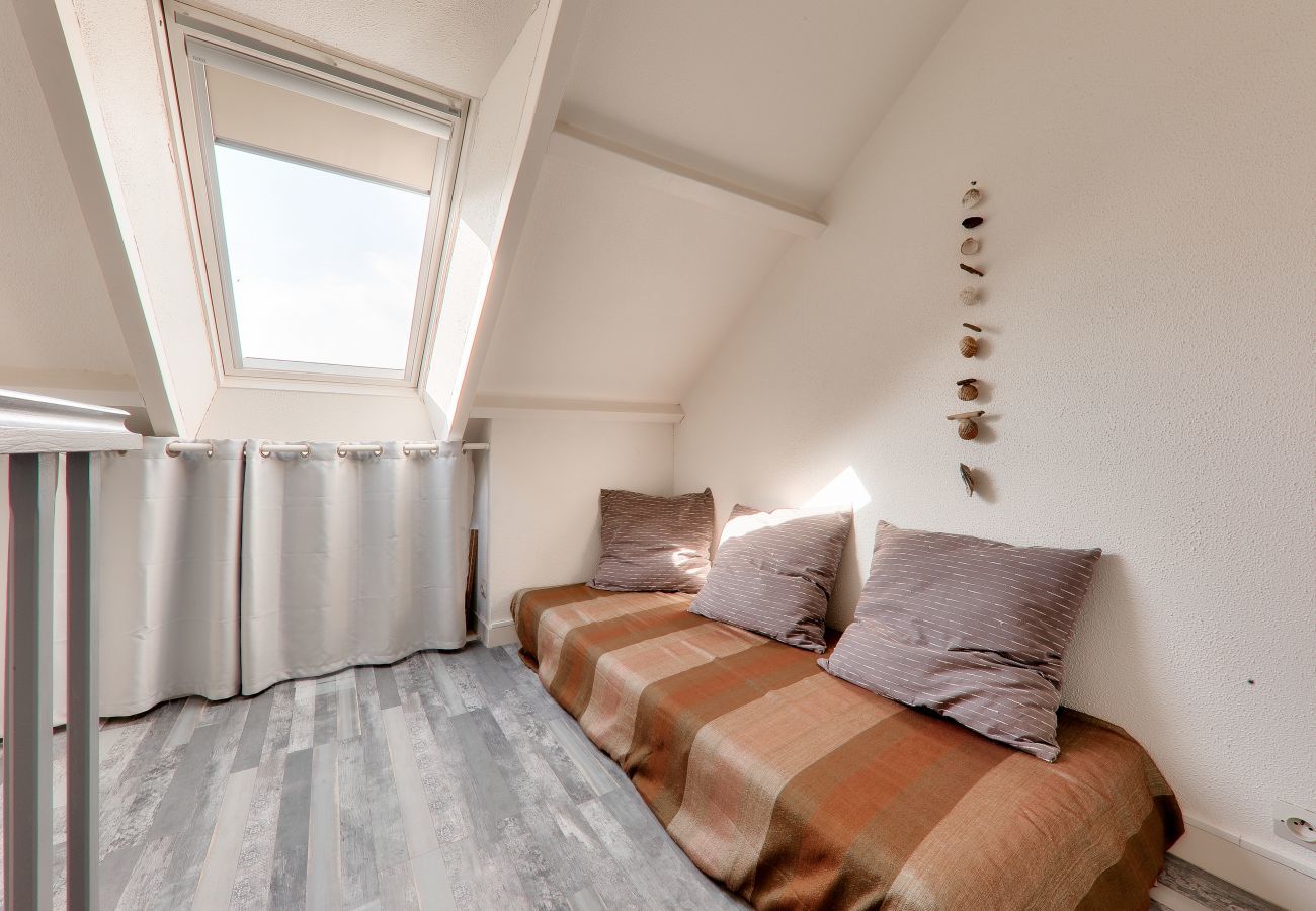 Apartamento en Arzon - Piso para 6 - 400m plage du Fogeo - Balcon