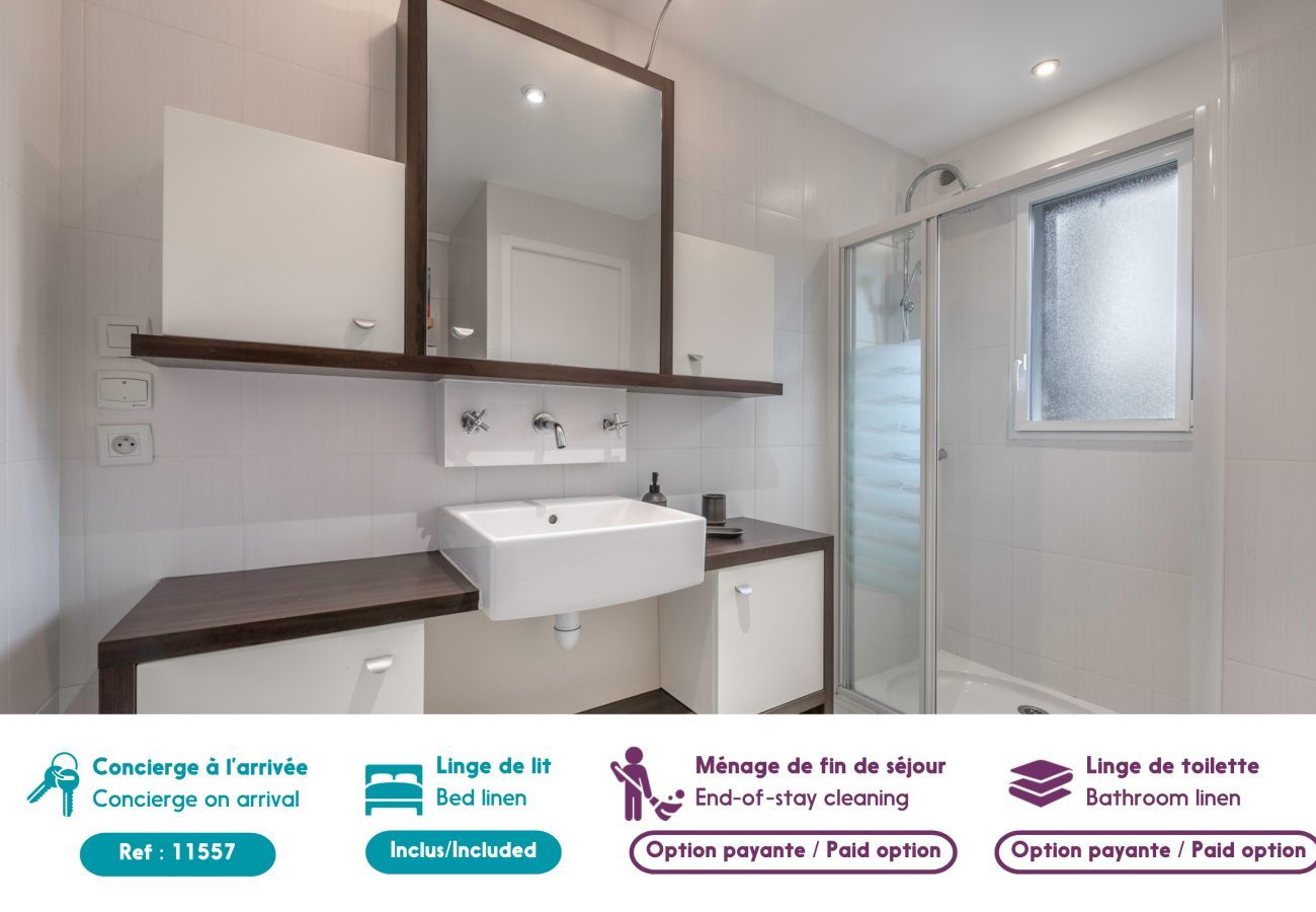 Casa en Saint-Michel-Chef-Chef -  Casa para 8, con jacuzzi a 200m de la playa