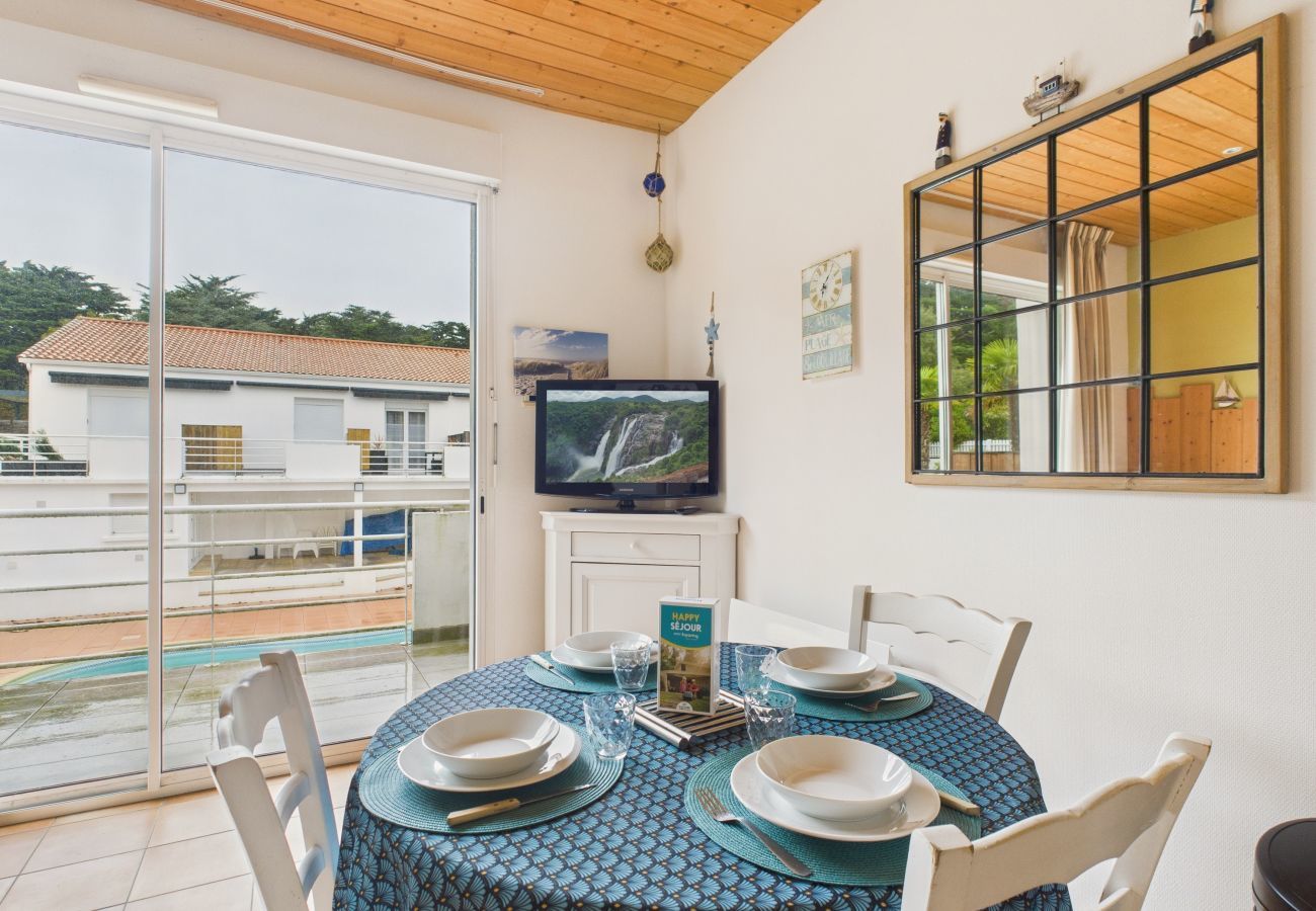 Apartamento en Saint-Jean-de-Monts - A 400m de la playa, piso con piscina