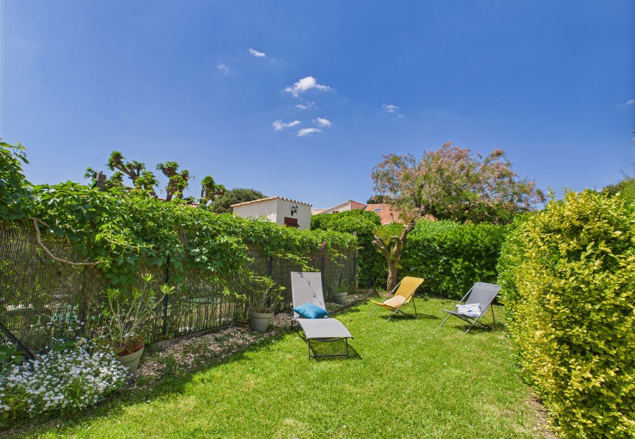 Casa en Saint-Vincent-sur-Jard - 280m from the beach - Pool - Sleeps 4