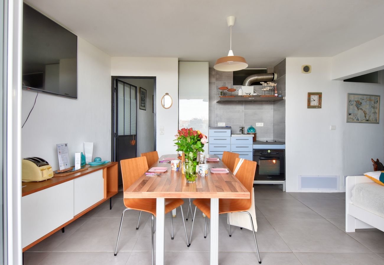 Apartamento en Noirmoutier-en-l´Ile - Piso para 4 personas con piscina