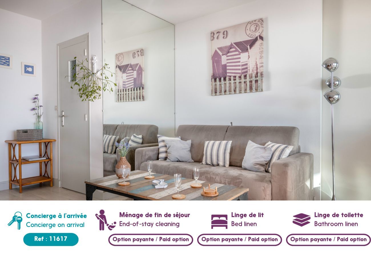 Apartamento en La Baule-Escoublac - Escapada para 4 - Magníficas vistas al mar - 30 m de la playa