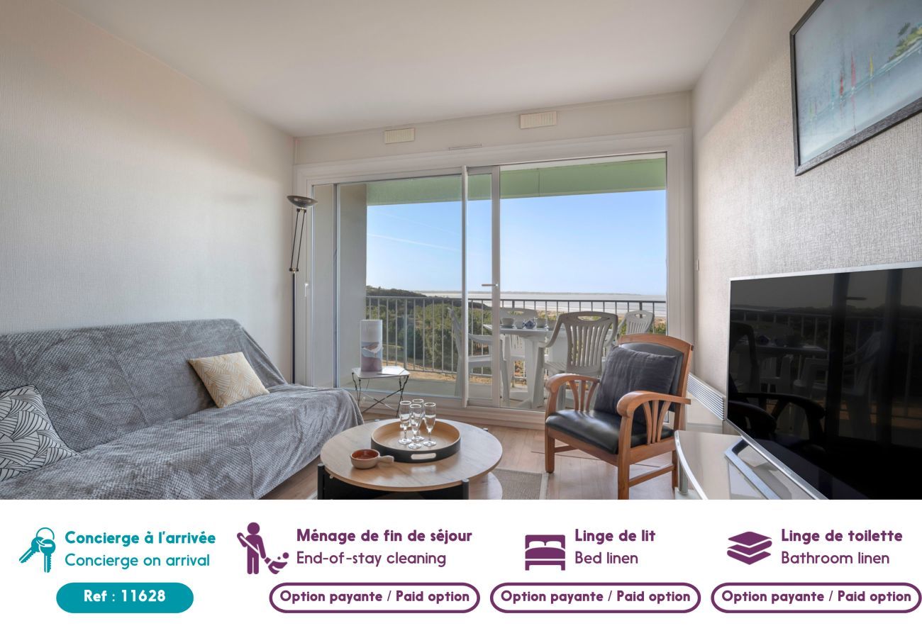Apartamento en Saint-Brevin-les-Pins -  Apartamento frente al mar para 4 en Saint Brévin L'Océan
