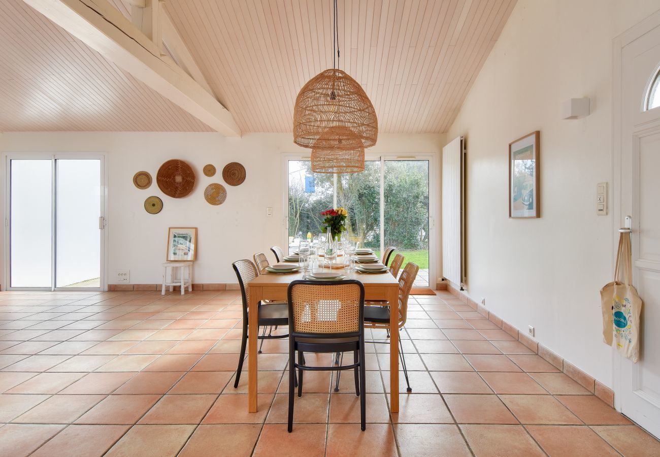 Casa en Noirmoutier-en-l´Ile - Casa para 14 - 150 m de la playa de La Clère