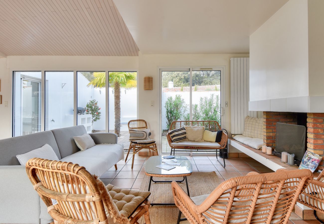 Casa en Noirmoutier-en-l´Ile - Casa para 14 - 150 m de la playa de La Clère
