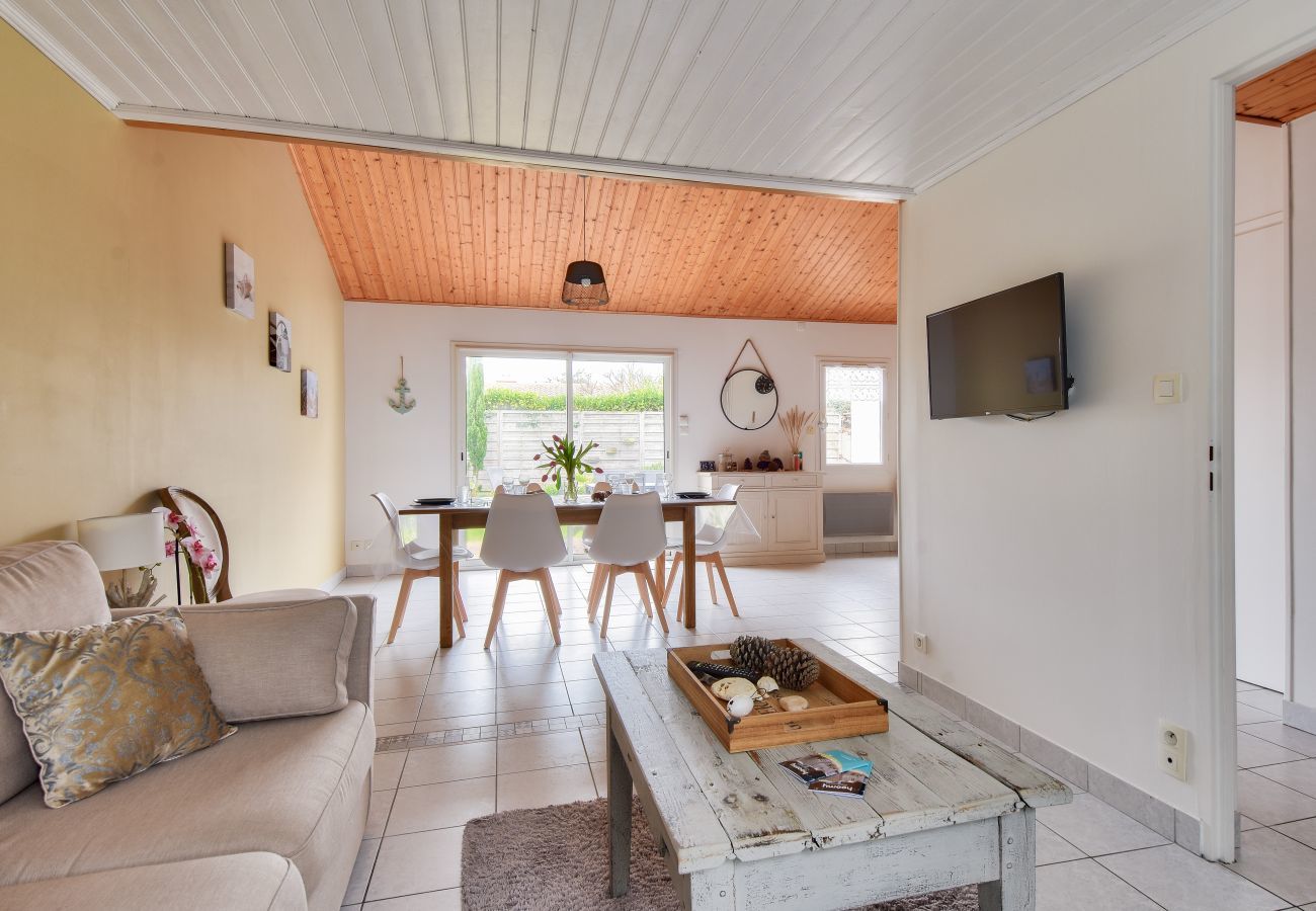 Casa en L'Epine - Vista al jardín - 3 habitaciones - 900m de la playa