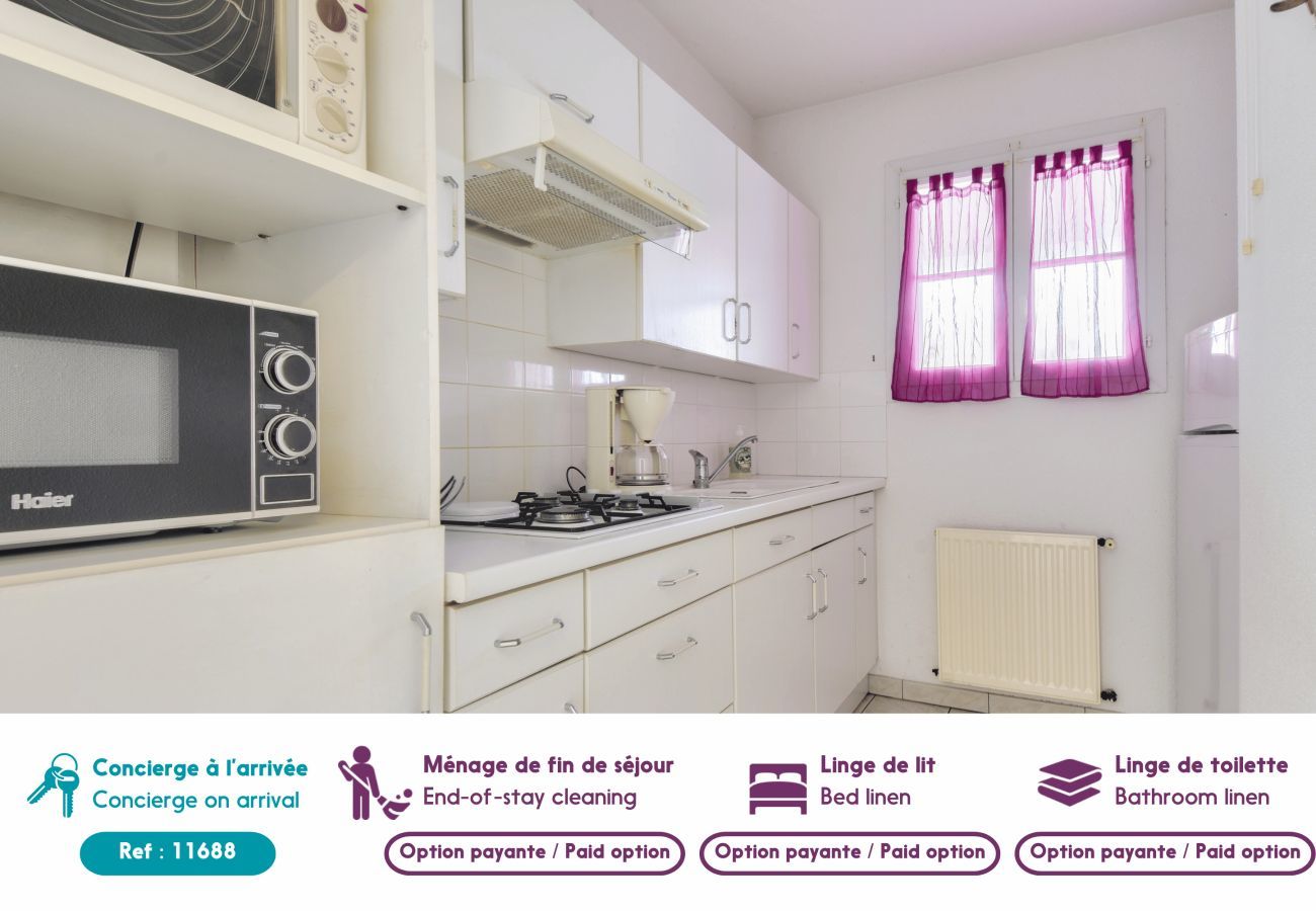 Apartamento en Saint-Gilles-Croix-de-Vie - Entre la playa y el puerto: Apartamento para 4