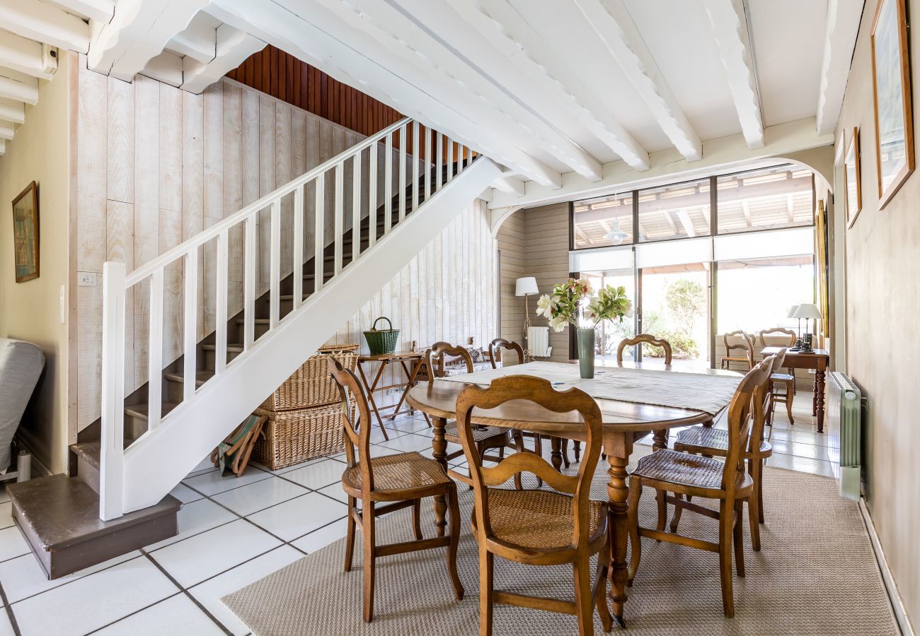 Casa en Andernos-les-Bains - A 400m de la playa, casa para 12 con piscina