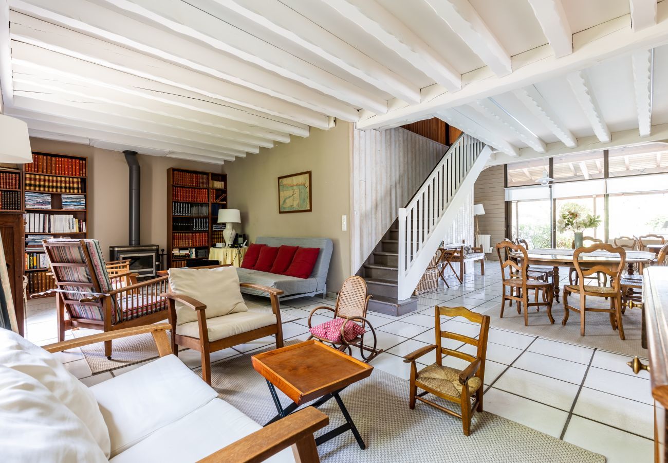 Casa en Andernos-les-Bains - A 400m de la playa, casa para 12 con piscina