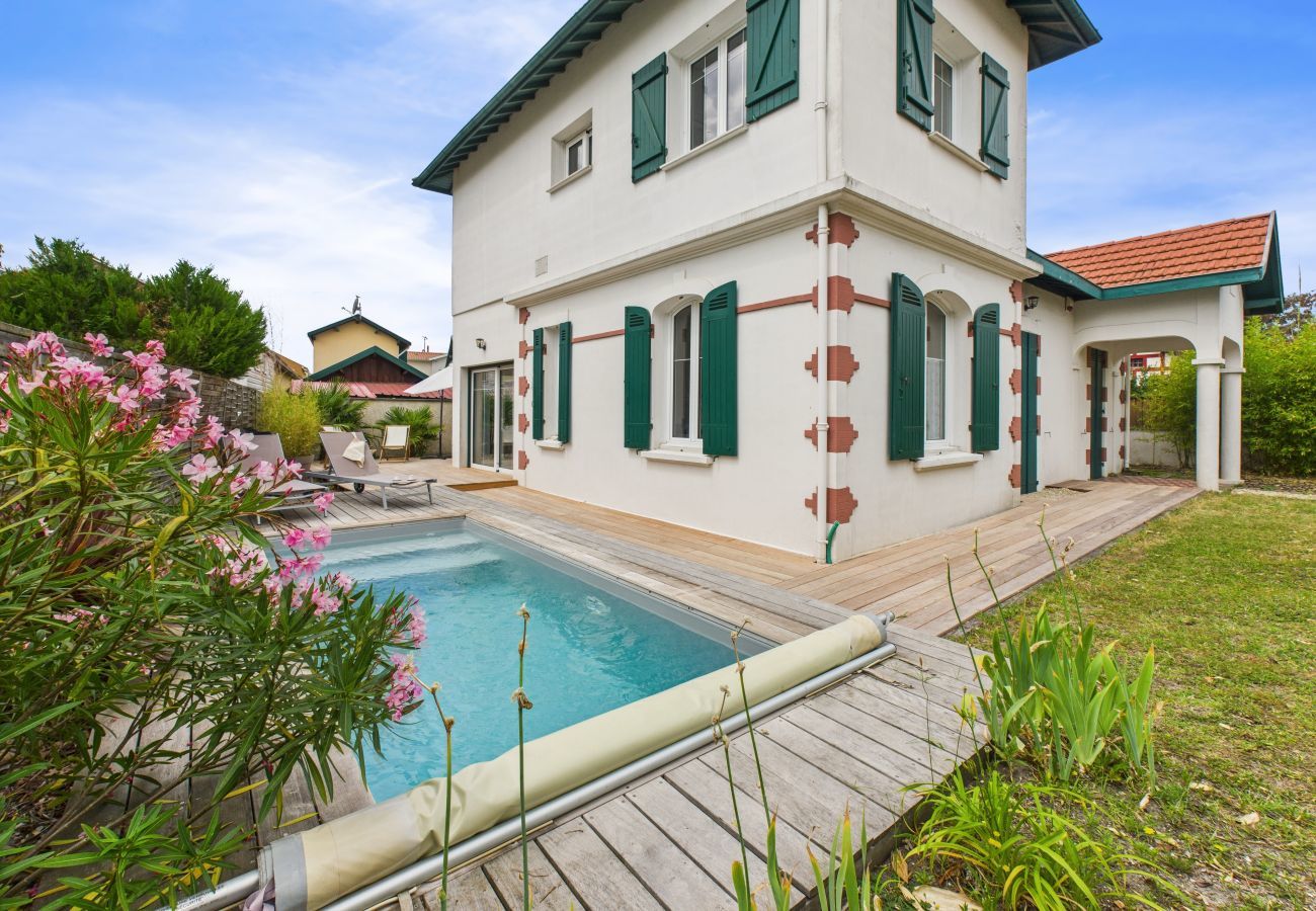 Casa en Lanton - A 300m de la playa, casa para 7 con piscina