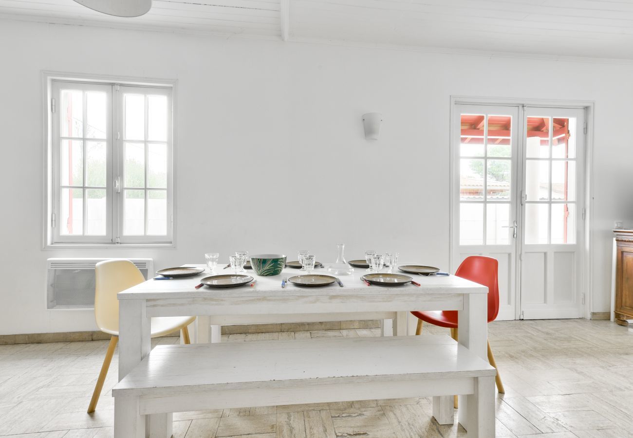 Casa en Andernos-les-Bains - Casa para 10 - jardín - 600 m de la playa
