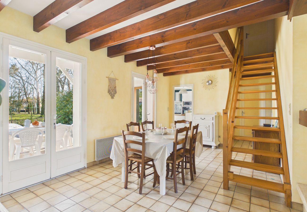 Casa en Lanton - Lanton - 700m de playa - Aire libre y Jacuzzi