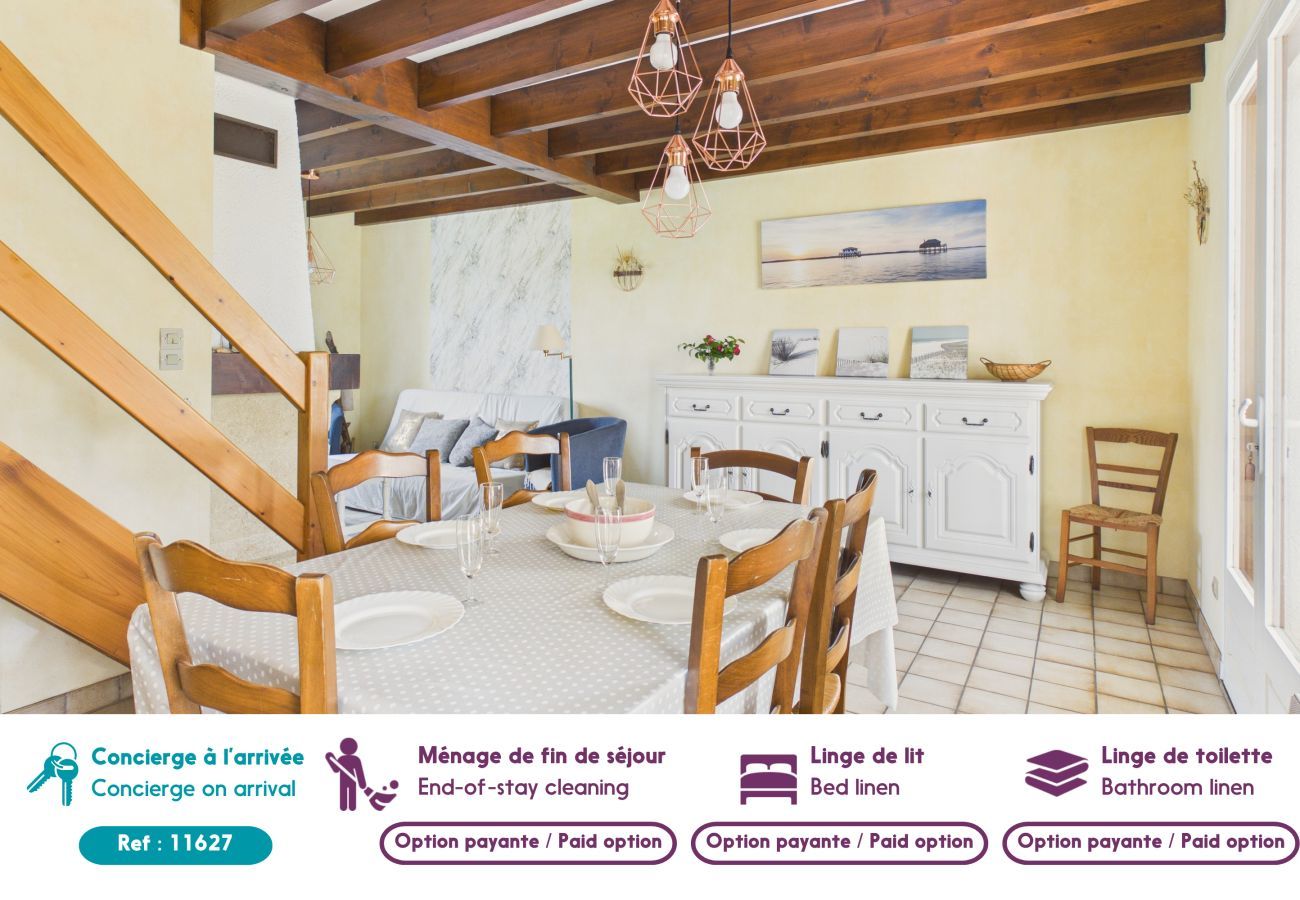 Casa en Lanton - Lanton - 700m de playa - Aire libre y Jacuzzi