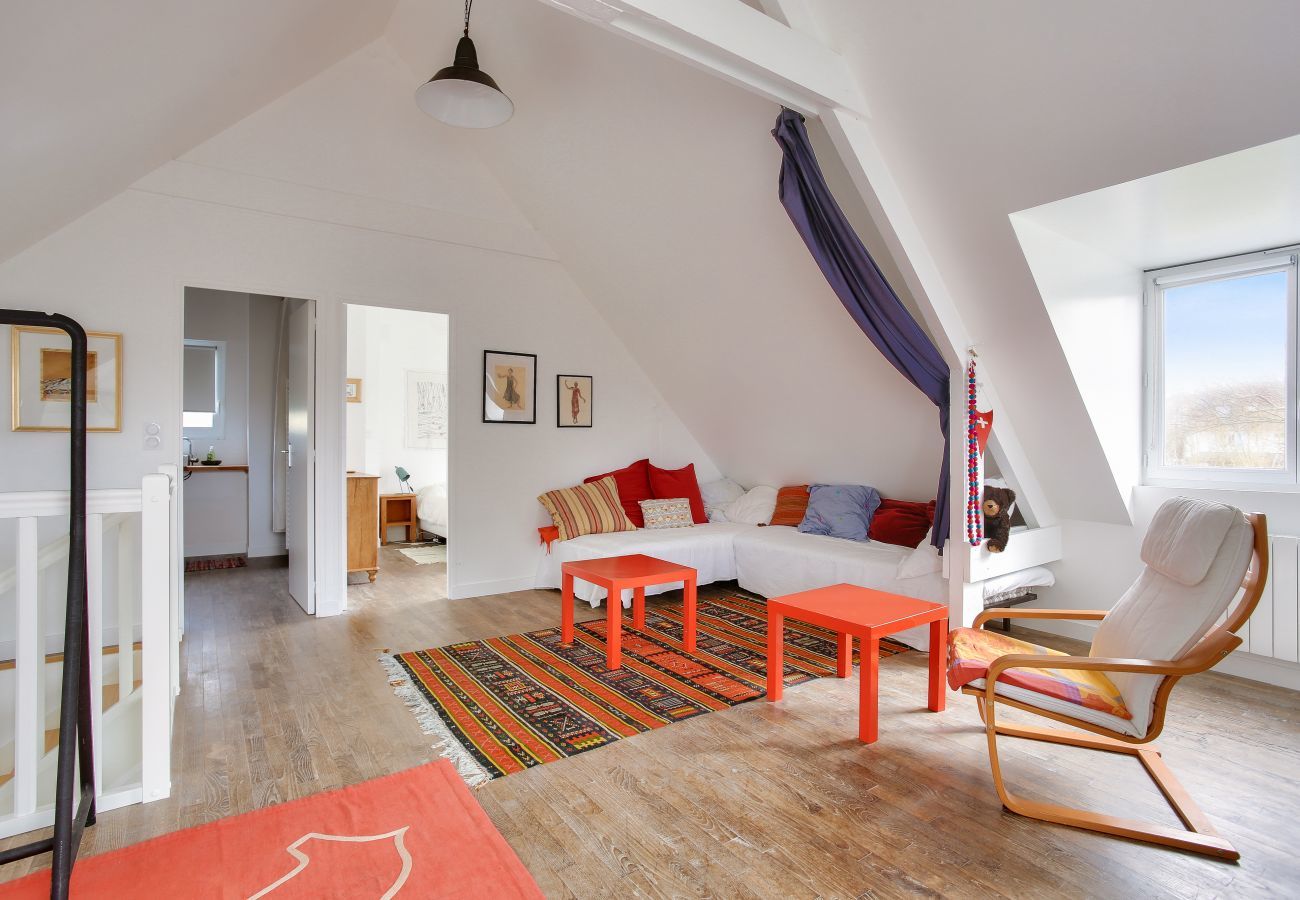 Casa en Pléneuf-Val-André - A 250m del Puerto de Dahouët, casa para 7