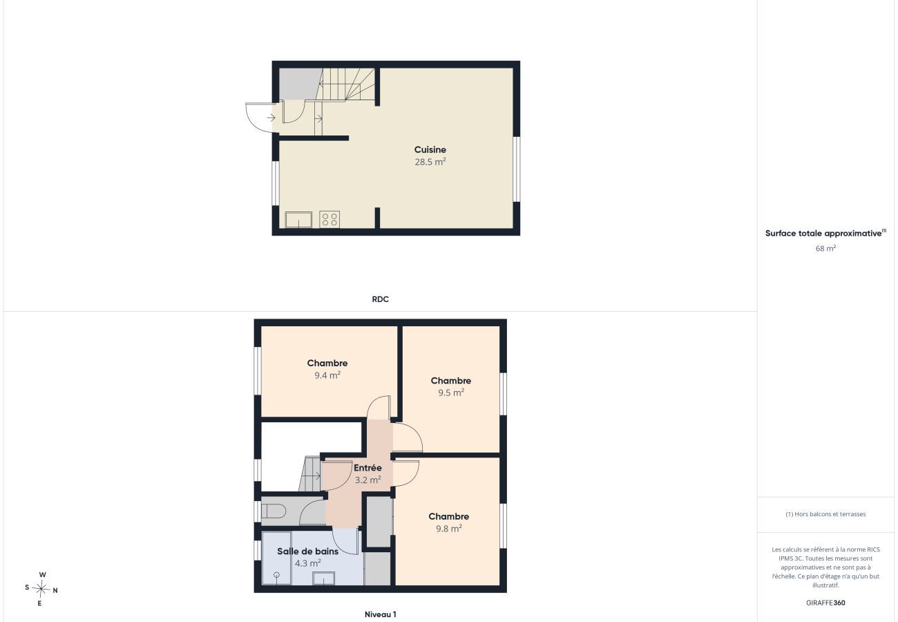 Casa en Le Guilvinec - Casa para 6 personas a 400 m de la playa con terraza