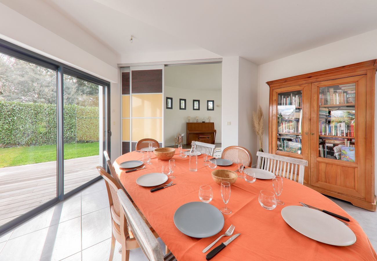 Casa en Saint-Armel - Casa con piscina para diez personas