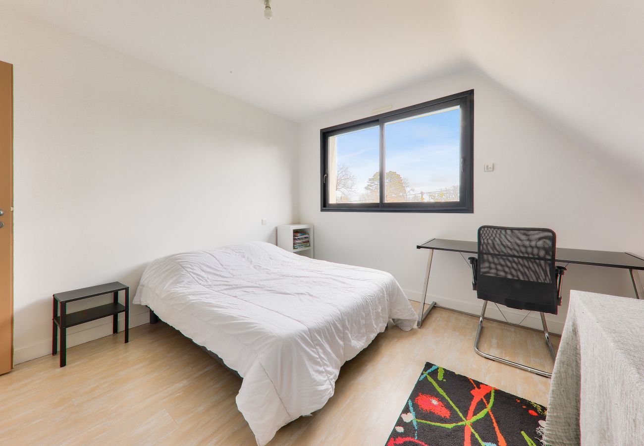 Casa en Saint-Armel - Casa con piscina para diez personas
