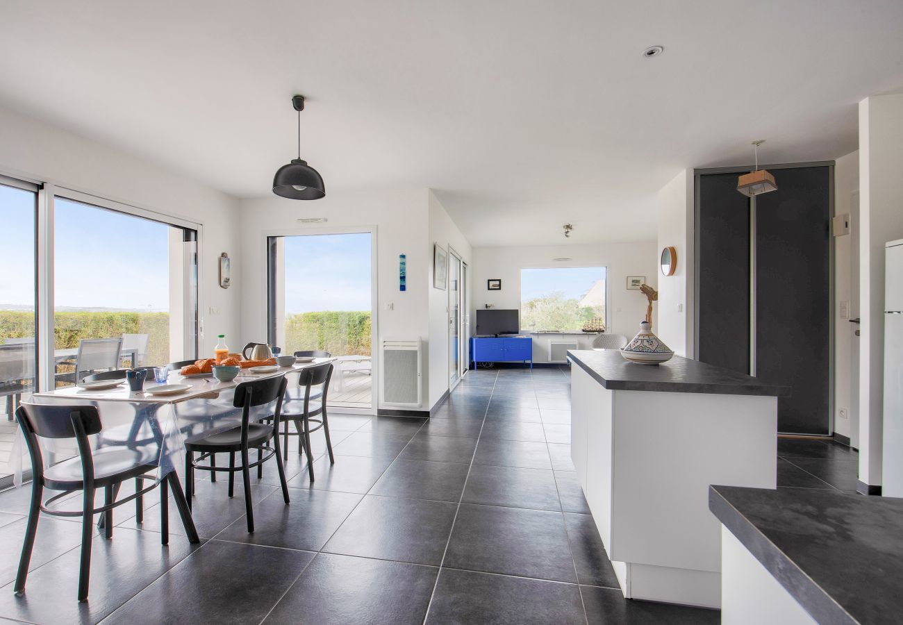 Casa en Erquy - Vista al mar - Casa nueva con jardín para 6