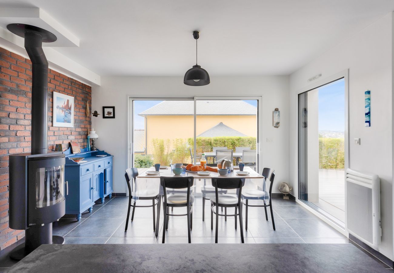 Casa en Erquy - Vista al mar - Casa nueva con jardín para 6