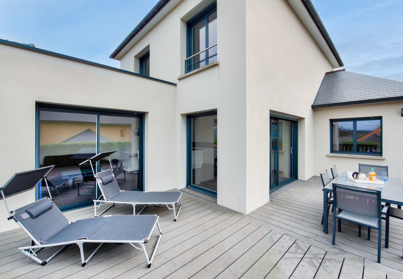 Casa en Erquy - Vista al mar - Casa nueva con jardín para 6