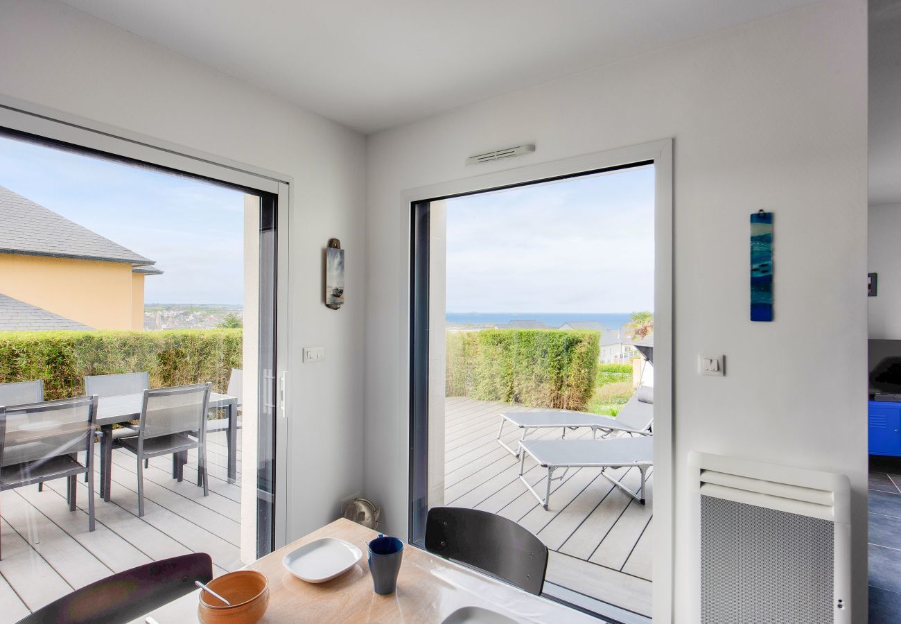Casa en Erquy - Vista al mar - Casa nueva con jardín para 6