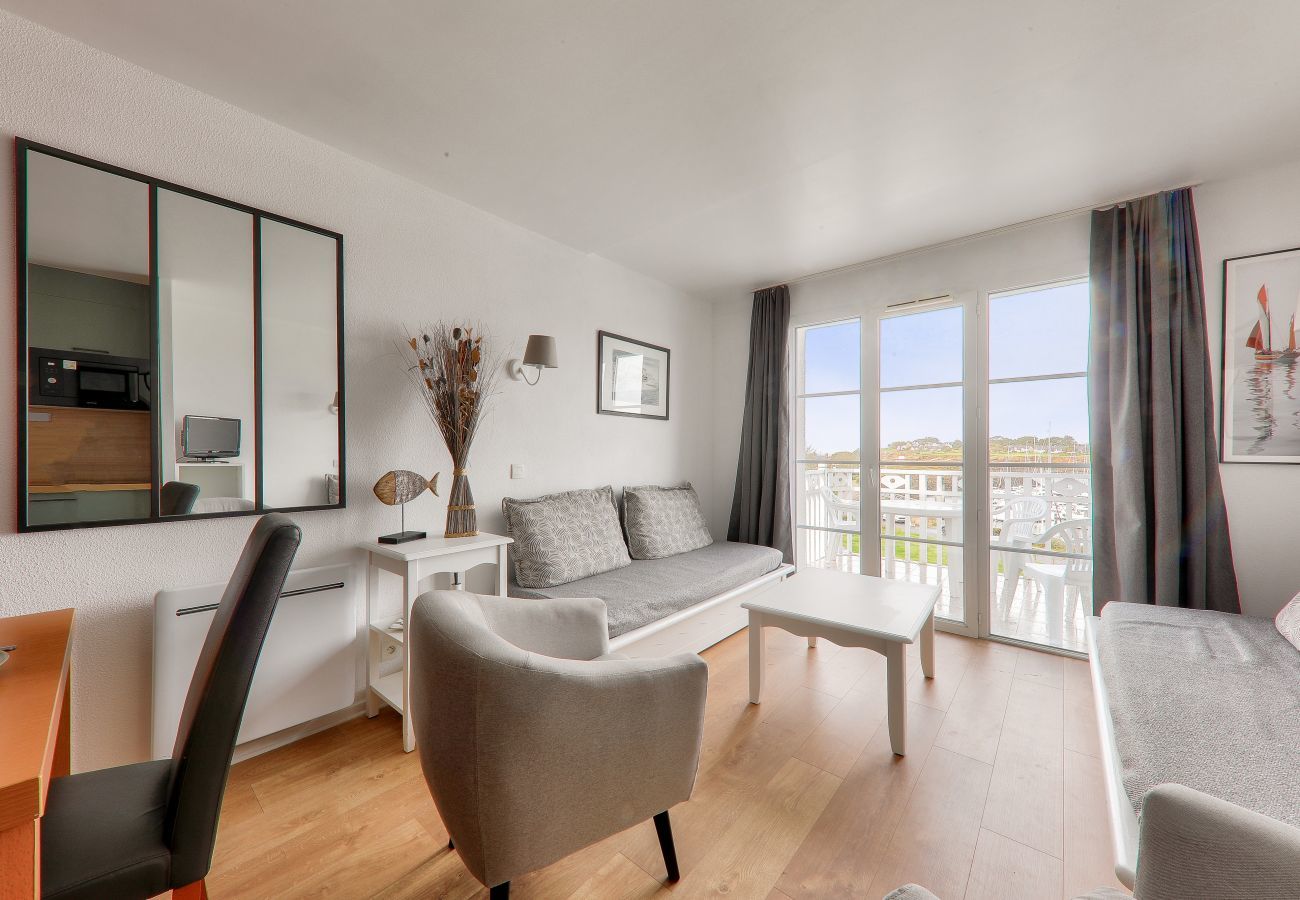 Apartamento en Arzon - Relax, vistas del puerto de Arzon - Piscina