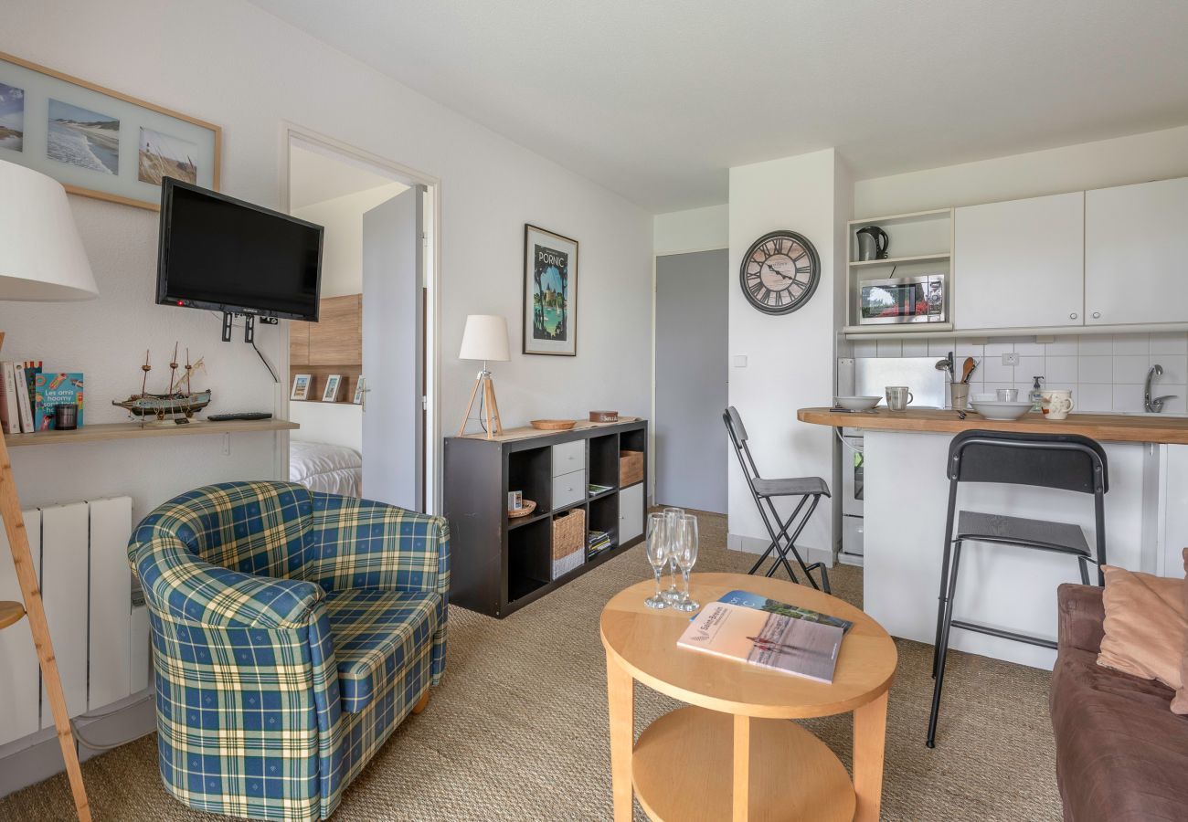 Apartamento en Pornic -  Nivel de jardín para 4. 500 m de las playas de Pornic