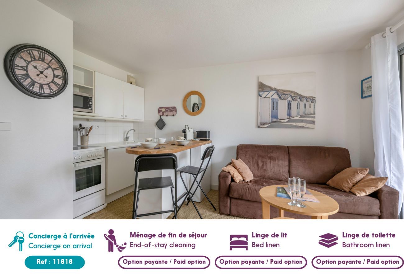 Apartamento en Pornic -  Nivel de jardín para 4. 500 m de las playas de Pornic