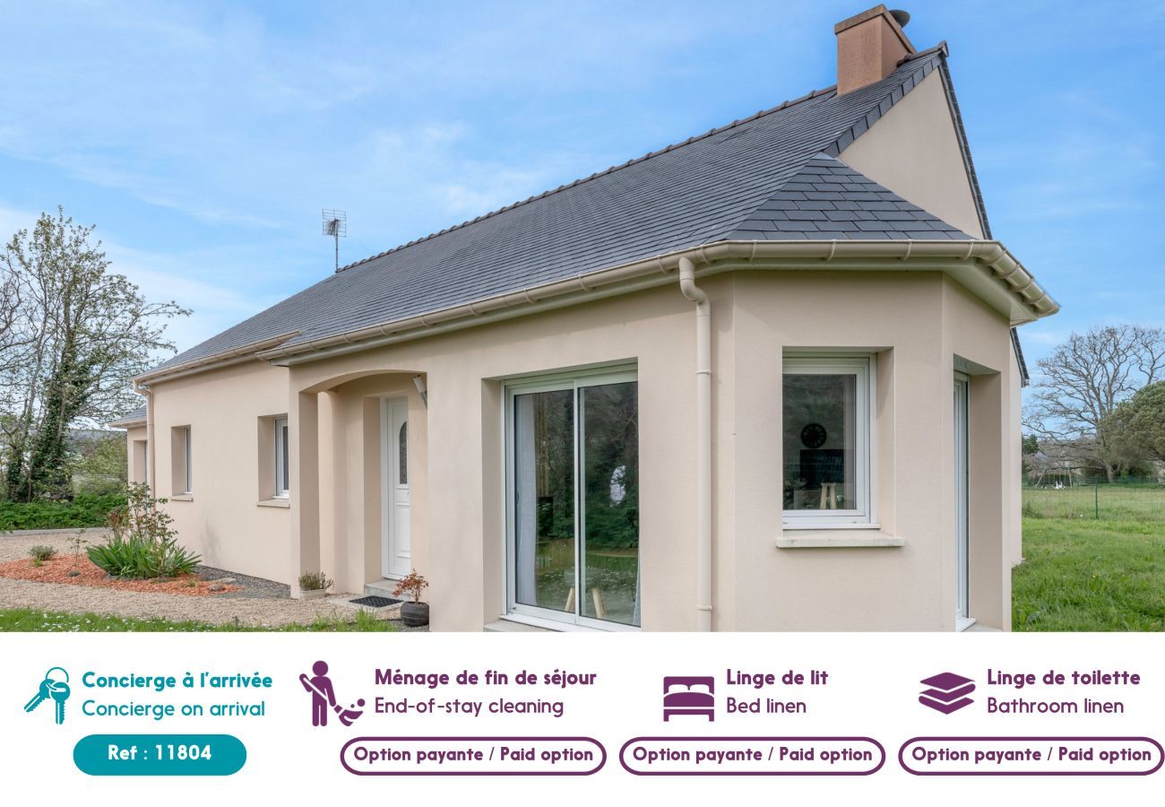 Casa en Saint-Molf - A 10mn del mar, casa de vacaciones con jardín