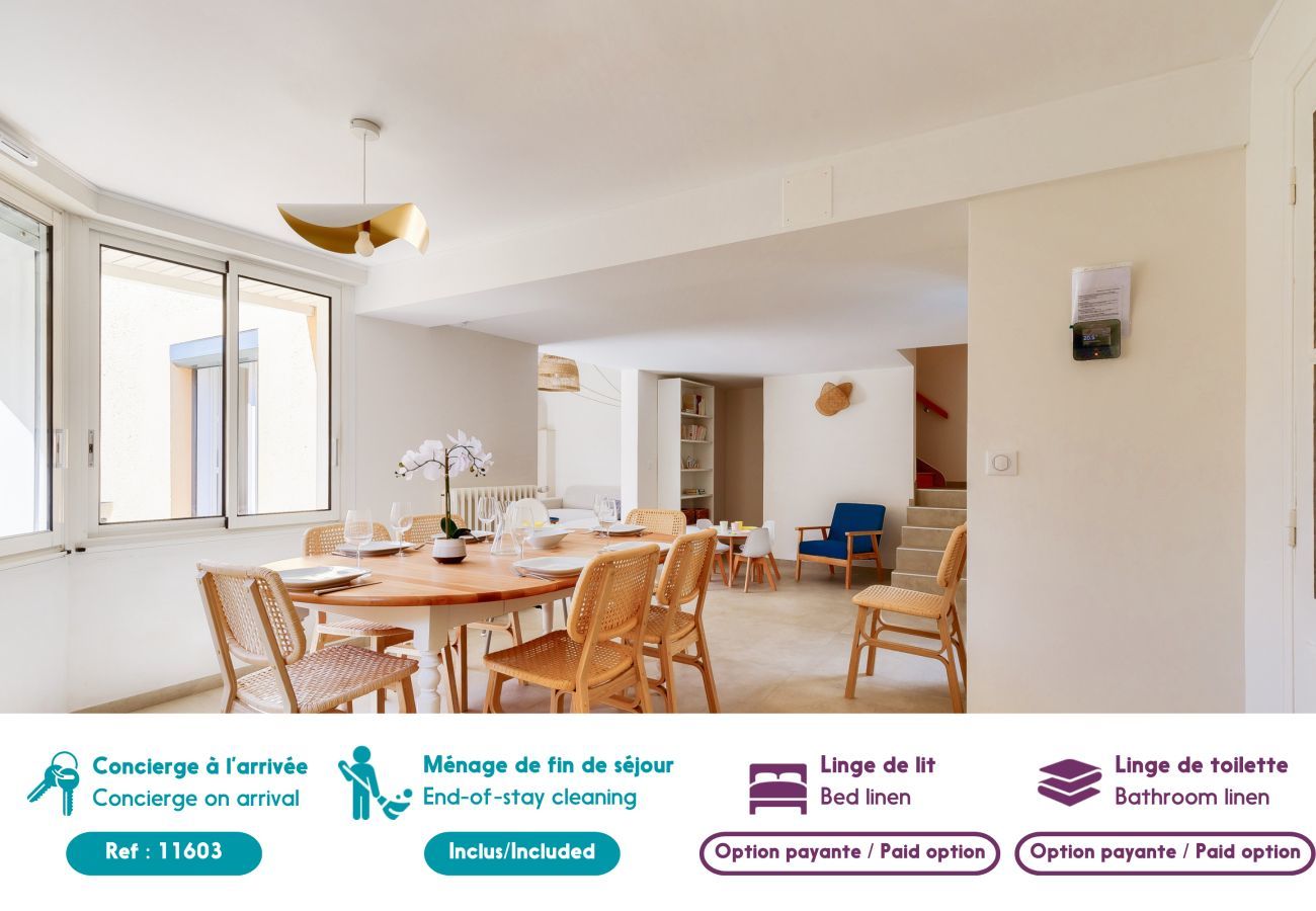 Casa en Les Sables-d´Olonne - Casa para 8 con jardín en Les Sables d'Olonne
