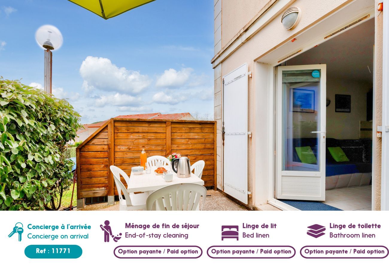 Apartamento en Les Sables-d´Olonne - A 150m de la playa - Piscina comunitaria