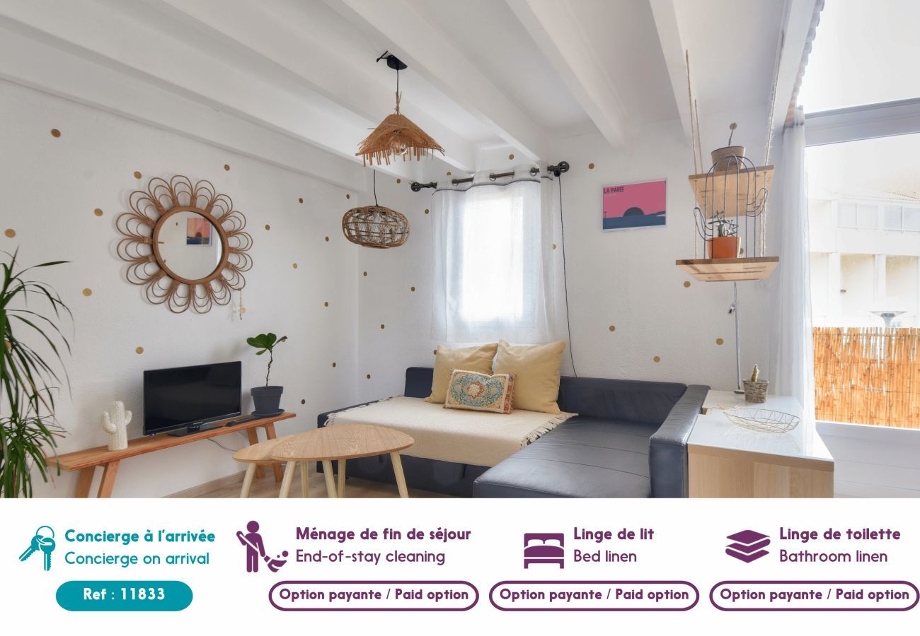 Estudio en Saint-Hilaire-de-Riez - Piso para 2 en la Corniche de St Hilaire