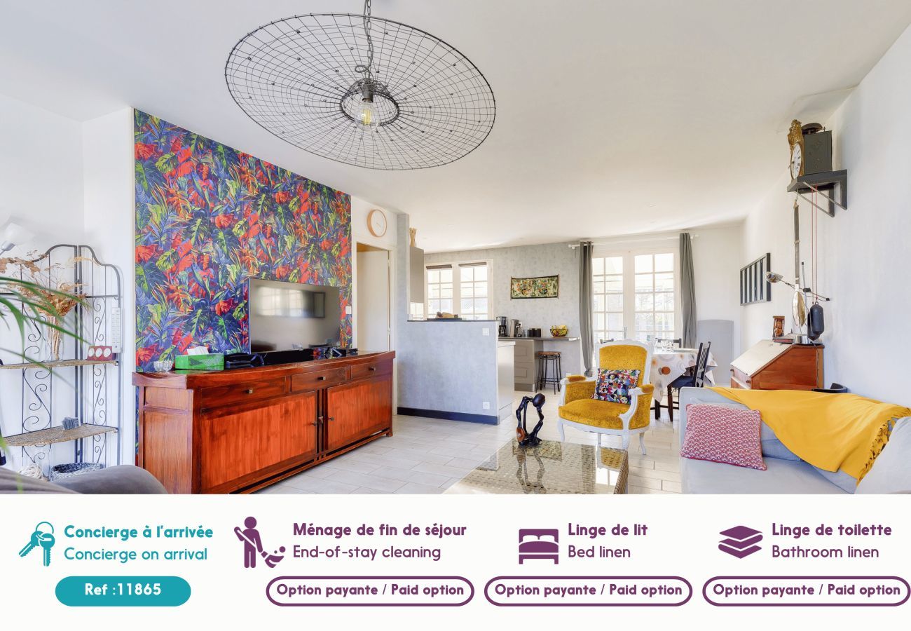 Casa en Saint-Hilaire-de-Riez - Casa con jardín para 6 800m de la playa