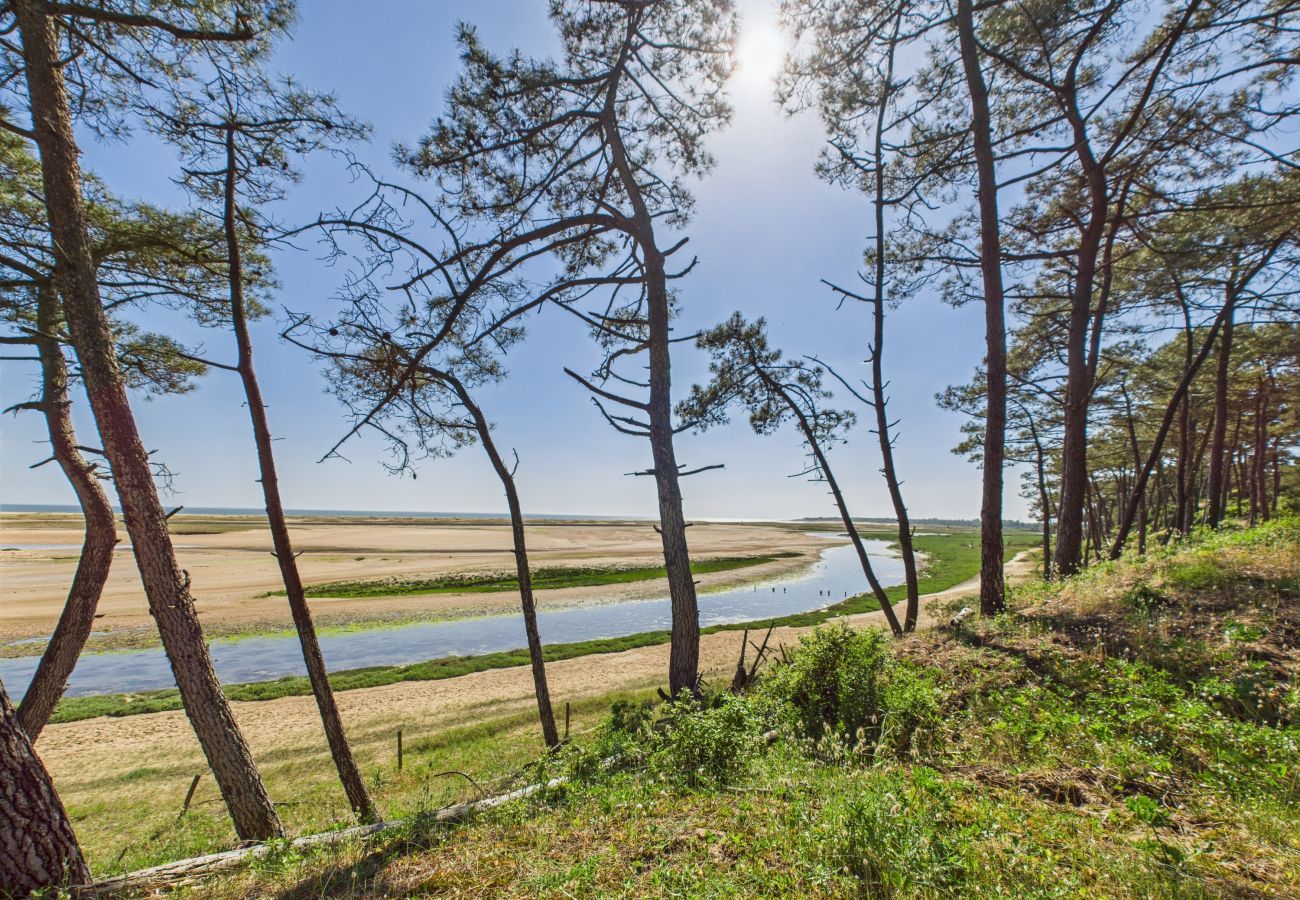 Casa en L'Aiguillon-la-Presqu'île - Piscina y acceso a una reserva natural