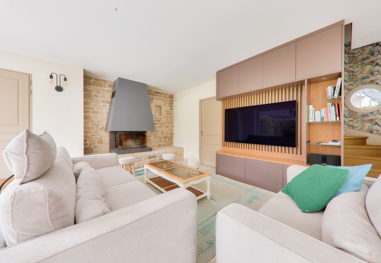 Casa en Saint-Gildas-de-Rhuys - Casa para 8 - Centre St Gildas - Bonito jardín