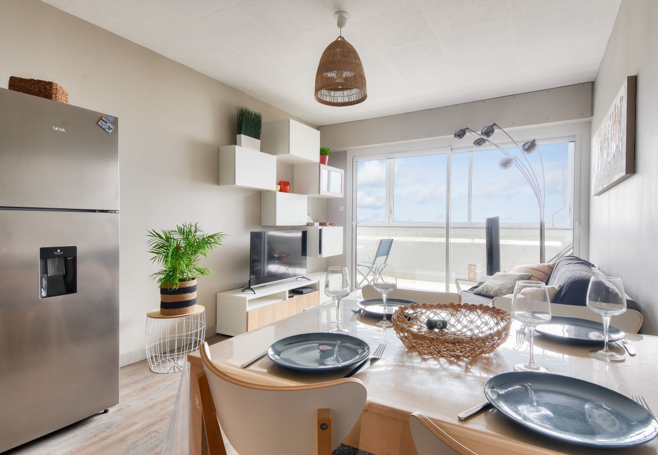 Apartamento en Saint-Hilaire-de-Riez - Piso para 4, vista al mar y justo en el agua