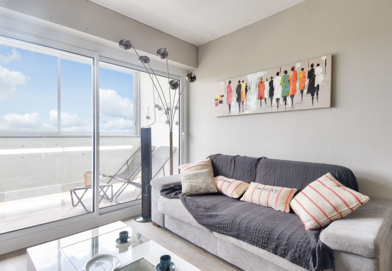 Apartamento en Saint-Hilaire-de-Riez - Piso para 4, vista al mar y justo en el agua