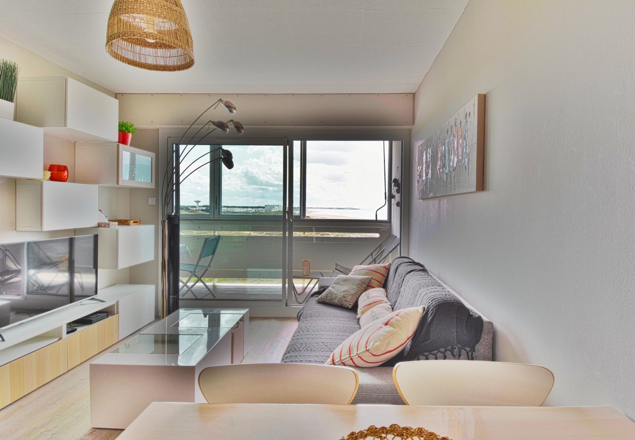 Apartamento en Saint-Hilaire-de-Riez - Piso para 4, vista al mar y justo en el agua