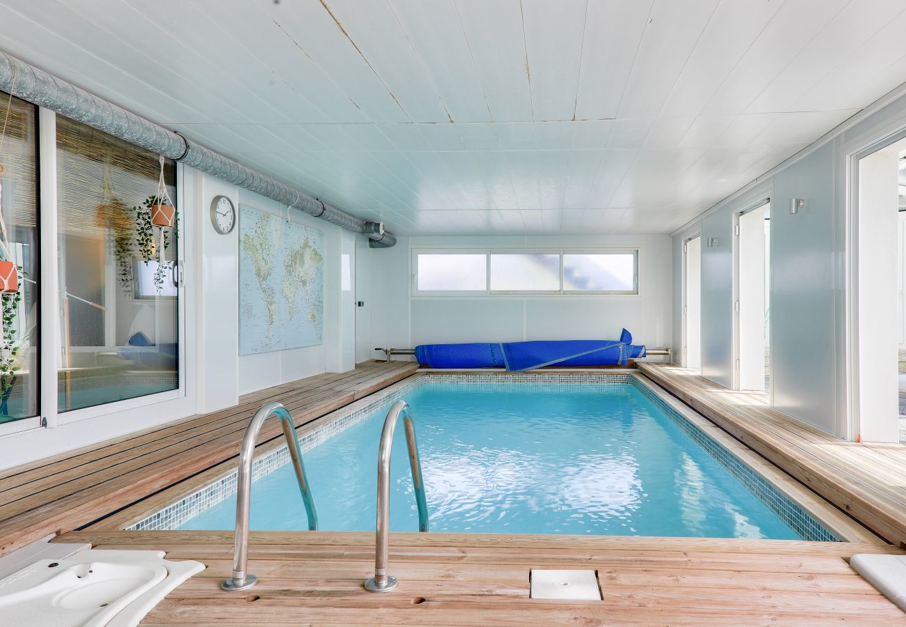 Casa en Le Tour-du-Parc - Piscina cubierta climatizada - criaderos de ostras
