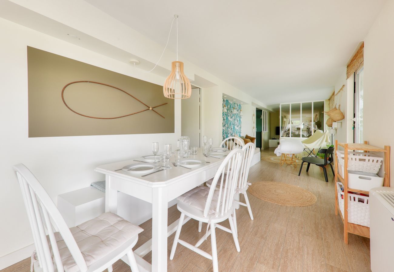 Casa en Le Tour-du-Parc - Piscina cubierta climatizada - criaderos de ostras