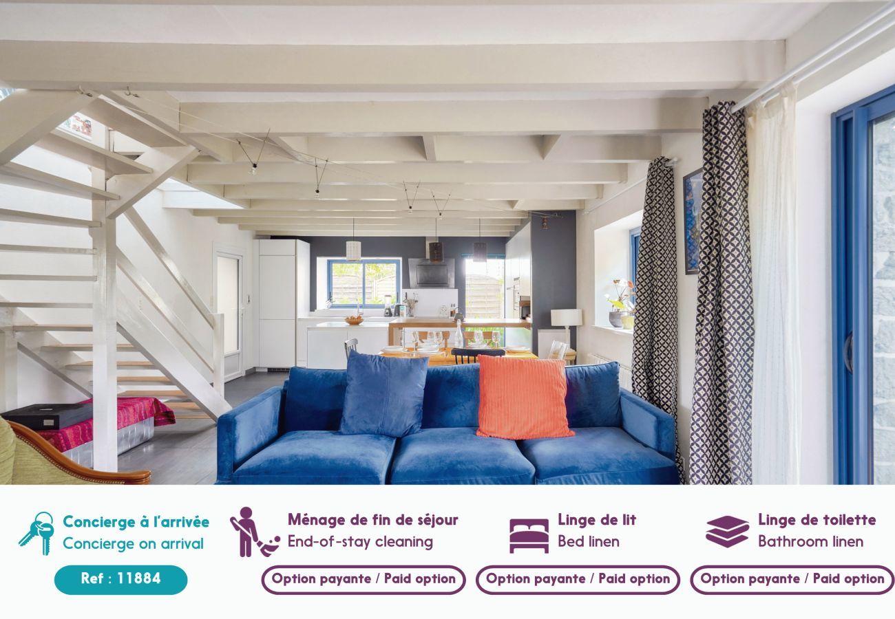 Casa en Combrit - Casa favorita para 6 en el pais Bigouden 