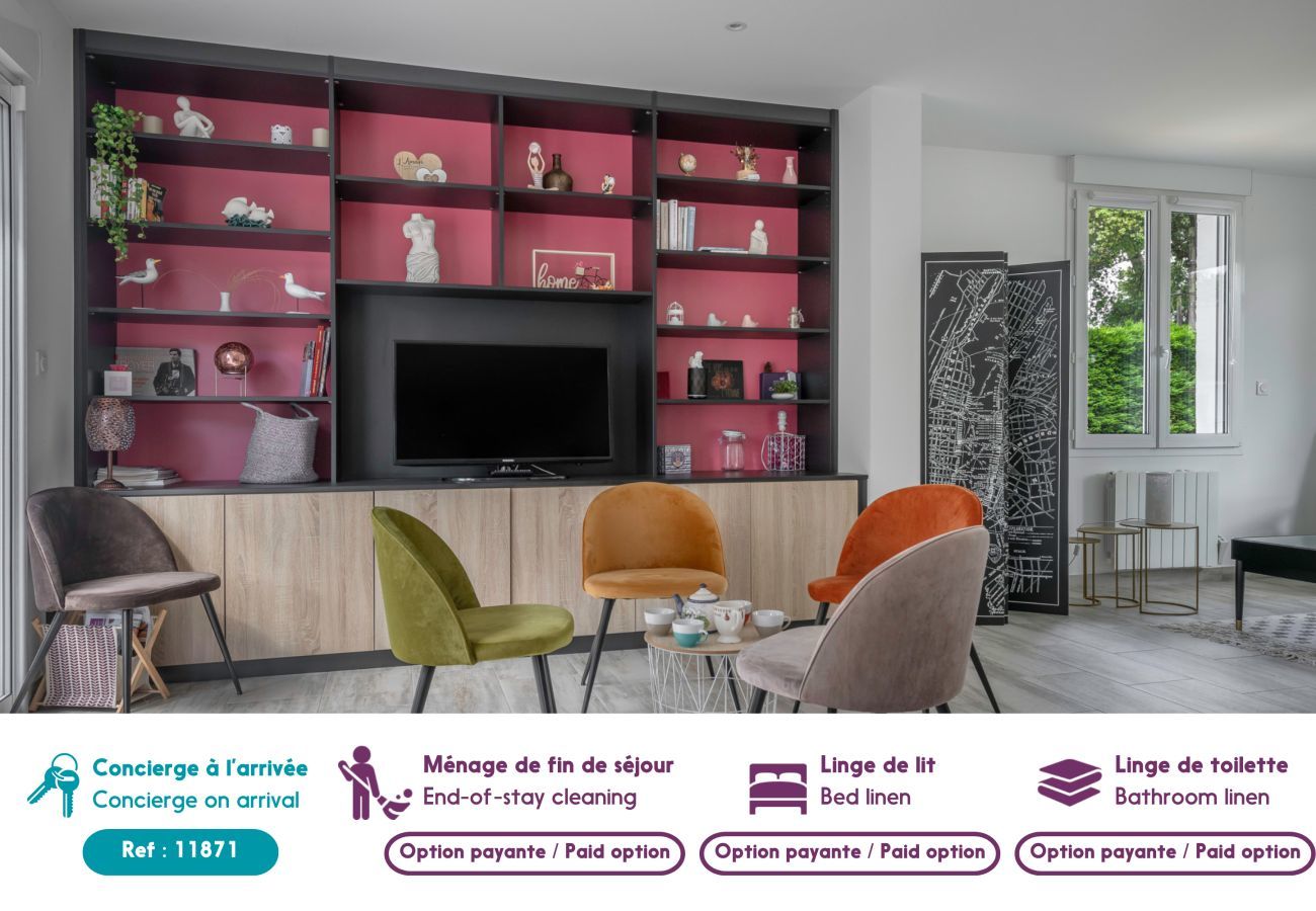 Casa en La Baule-Escoublac -  Casa para 4 con jardín a 1km de la playa