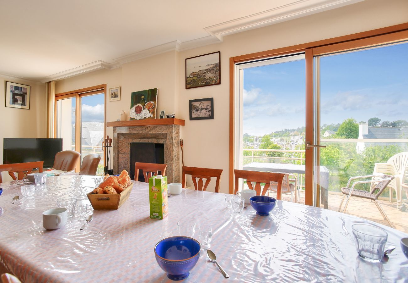 Casa en Pléneuf-Val-André - Casa con vista al puerto – para 4 adultos y 4 niños